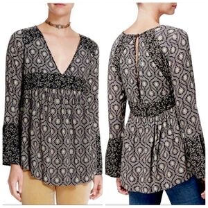 Free People Rolling Hills Boho Tunic Top